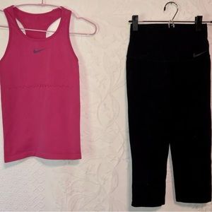 Nike Leggings & Tank Set XS/S